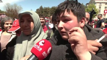 CHP mitinginde yurttaşların fiyat artışı ve işsizlik şikayetleri