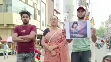 मथुरा: महिला पहलवानों के समर्थन में व्रजवासियों ने किया विरोध प्रदर्शन