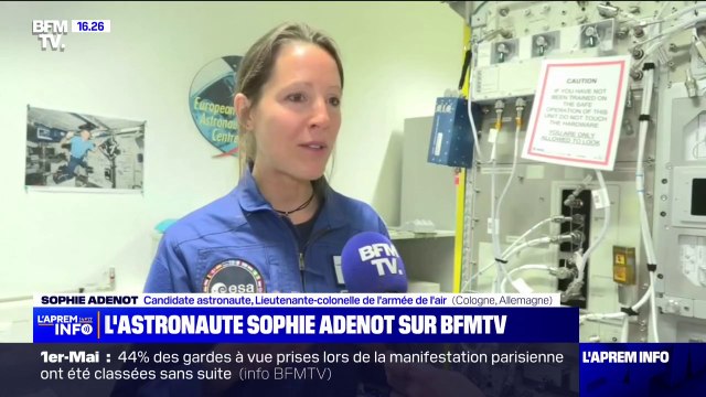 Sophie Adenot sur le fait de devenir la deuxième femme astronaute française: Je ferai tout pour être le meilleur exemple possible