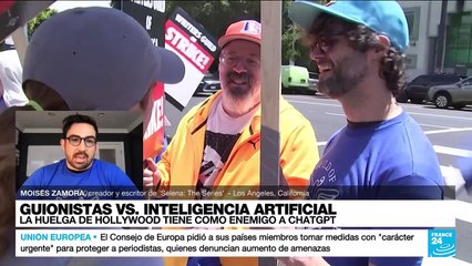 Moises Zamora: "Nos preocupa que puedan usar el ChatGPT para reescribir guiones"