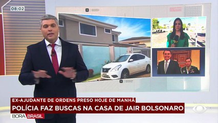 PF faz buscas na casa de Jair Bolsonaro  03/05/2023 12:38:51
