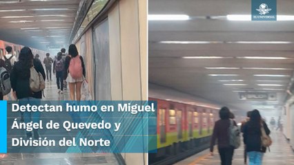 Reportan humo en algunas estaciones de la Línea 3 del Metro