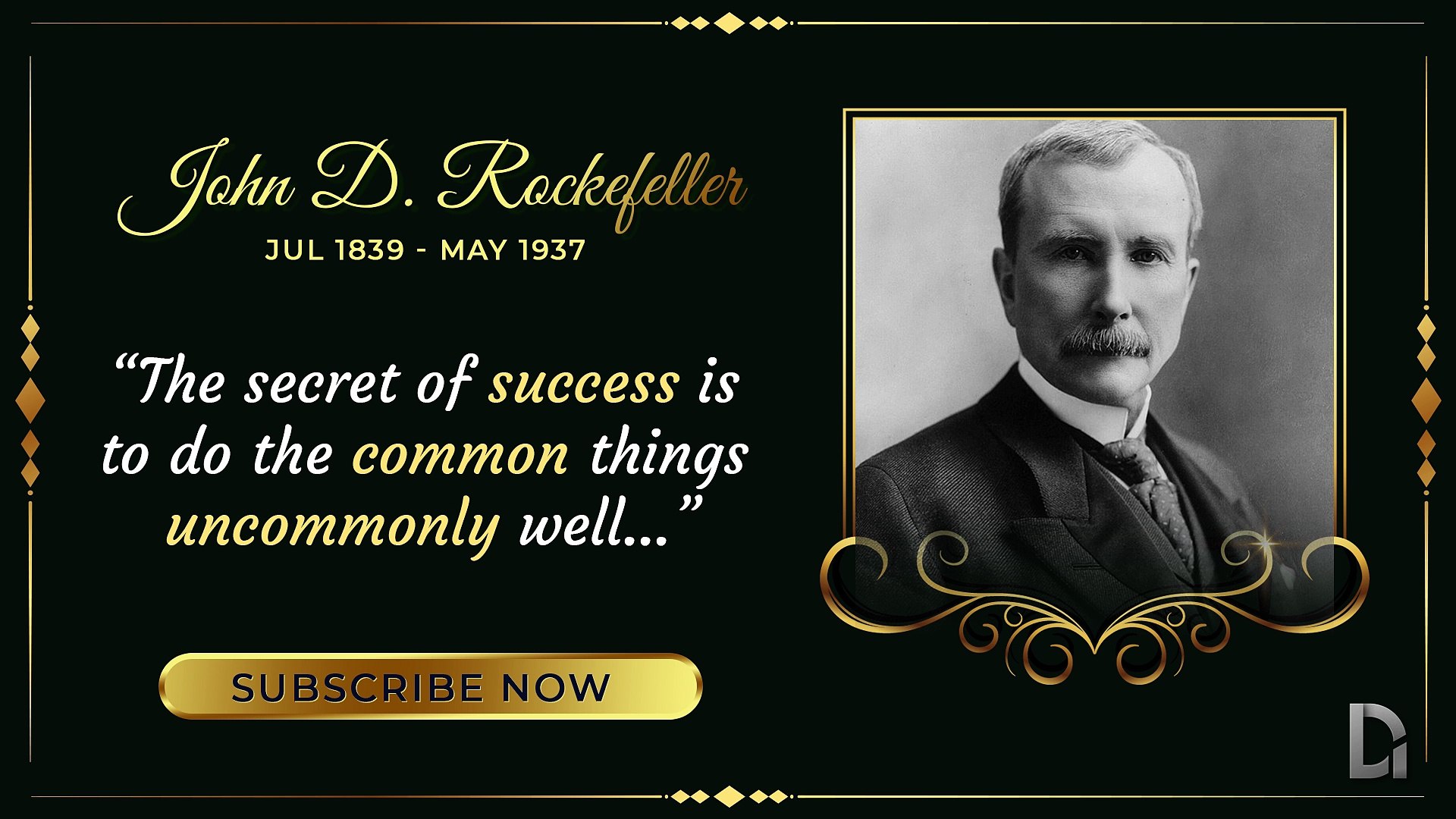 John D. Rockefeller Quotes  John D. Rockefeller's Direct Quotes for  Success 