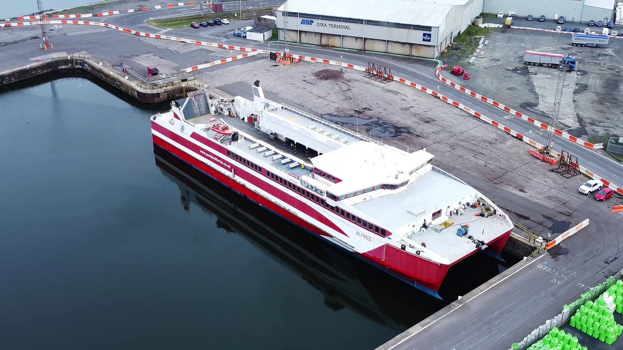 MV Alfred Completes Berthing Trials
