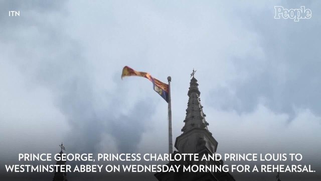 Prince George, Princess Charlotte and Prince Louis Join Kate and Prince William at Coronation Rehearsal
