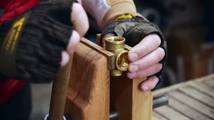 Water Tee hammer with Vibration damping system _ DIY Project