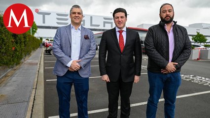 Samuel García da tour por Gigafactory de California; prevé la Teslamanía en Nuevo León