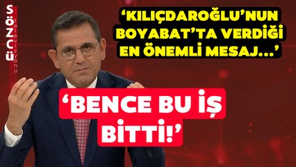 Fatih Portakal Kemal Kılıçdaroğlu'nun Mitingini Yorumladı! 'Boyabat Böyleyse Bence Bu İş Bitti'