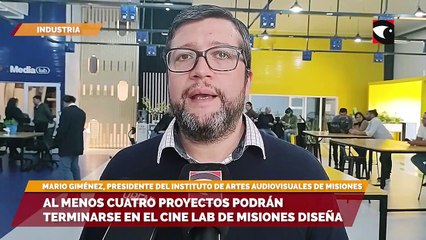 Al menos cuatro proyectos podrán terminarse en el cine lab de misiones diseña