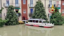 Maltempo, a Faenza i Vigili del Fuoco evacuano alcune abitazioni