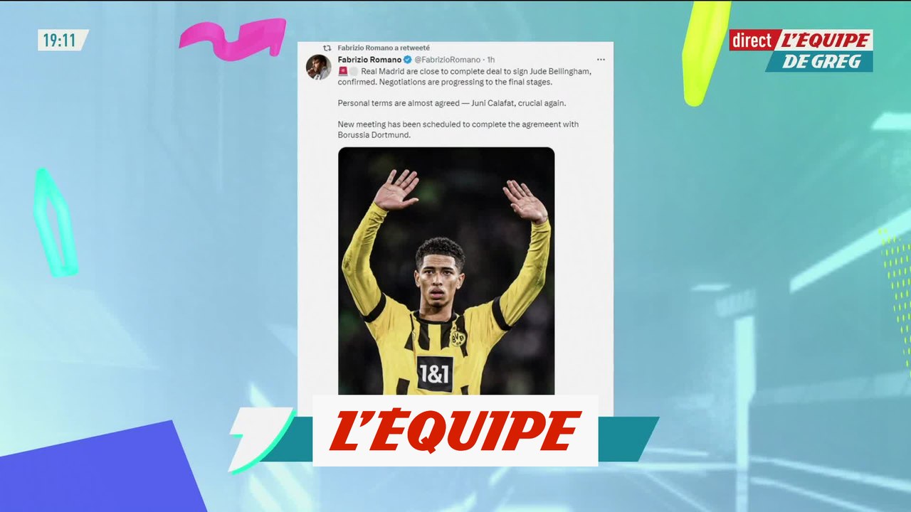 Le Real Madrid proche de signer Bellingham - Foot - Transferts - ESP