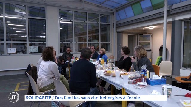 SOLIDARITE / Des familles sans abri hébergées à l'école