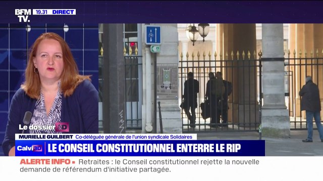 Référendum d'initiative partagée: C'était un espoir mesuré concède Murielle Guilbert (Solidaires)