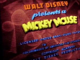 Mickey Mouse Sound Cartoons (1932) - The Mad Dog
