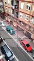 Video del atropello mortal en la calle Águila de Valladolid