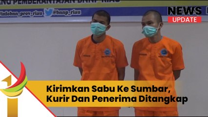 Kirimkan Sabu Ke Sumbar, Kurir Dan Penerima Ditangkap