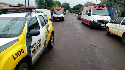 PM e Samu são mobilizados para atenderem homem em surto