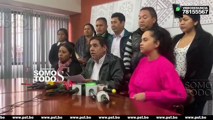 BANCADA DEL M.A.S: “NO SE PUEDE POSESIONAR UNA DIRECTIVA QUE FUE ELEGIDA CON 82 DÍAS DE ANTICIPACIÓN”