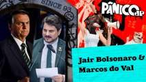 JAIR BOLSONARO E SENADOR MARCOS DO VAL - PÂNICO - 03/05/23