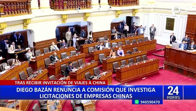 Héctor Valer sobre renuncia de Diego Bazán a comisión: Viajar a China es un insulto al pueblo