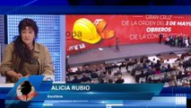 ALICIA RUBIO: Al PSOE de Madrid no le beneficia en nada lo que Bolaños hizo en el 2 de Mayo