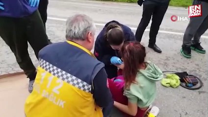 Edirne’de sokak köpekleri dehşet saçtı: Saldırıya uğrayan motosiklet, otomobil çarptı