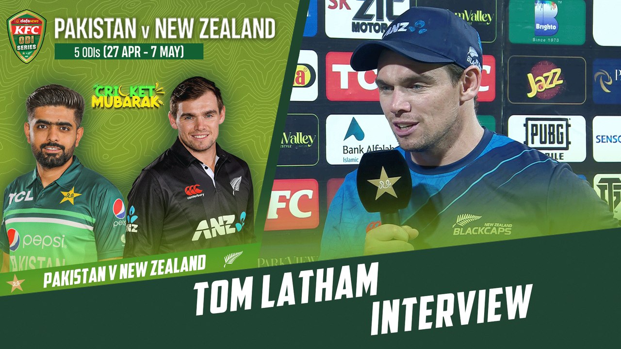 Tom Latham Interview | Pakistan vs New Zealand | 3rd ODI 2023 | PCB | M2B2T