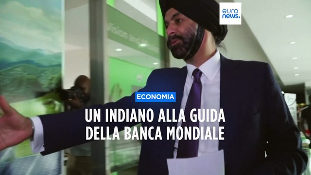 L'indiano Ajay Banga è il nuovo presidente della Banca mondiale
