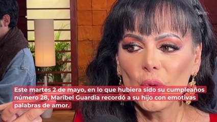 Maribel Guardia recuerda a Julián Figueroa en lo que habría sido su cumpleaños: "te extraño con el alma desgarrada"
