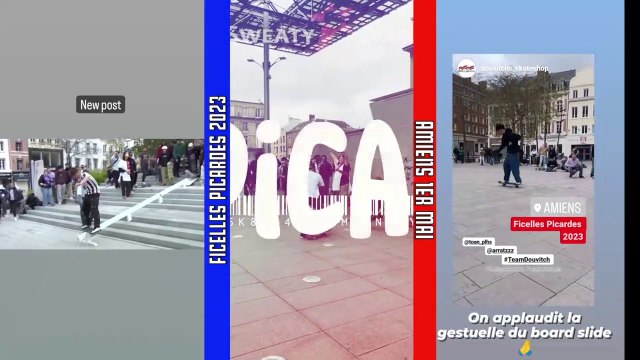 Source insta Ficelles Picardes 2023 street skateboarding session-contest