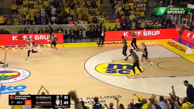 Fenerbahçe - Olympiakos (2.yarı özet)