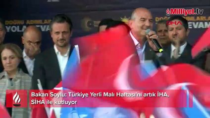 Bakan Soylu: Türkiye Yerli Malı Haftası'nı artık İHA, SİHA ile kutluyor