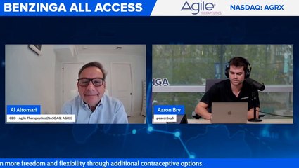 Agile Therapeutics Recently Saw Revenue Growth Of 33%: CEO Speaks With Benzinga Here!