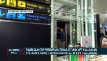 Bareskrim Gelar Olah TKP Kasus Perempuan Jatuh dari Lift Bandara Kualanamu