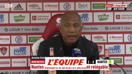 Kombouaré « On est tous tristes pour Alban... » - Foot - L1 - Nantes
