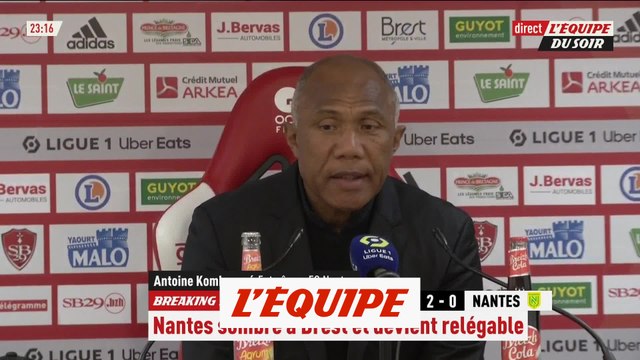 Kombouaré « On est tous tristes pour Alban... » - Foot - L1 - Nantes