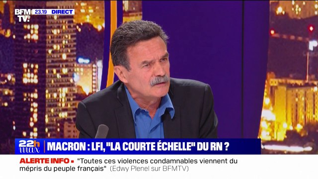 Edwy Plenel (Mediapart): Nous avons un pouvoir qui a décidé de diaboliser son opposition de gauche (...) et installe un partenariat avec l'extrême-droite