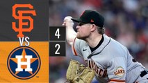 Resumen Gigantes de San Francisco vs Astros de Houston | MLB 03-05-2023