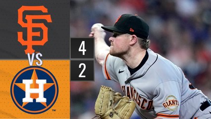 Resumen Gigantes de San Francisco vs Astros de Houston | MLB 03-05-2023