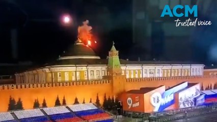 Explosions over the Kremlin set off dueling accusations