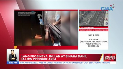 Probinsya inulan at binaha dahil sa Low Pressure Area 🌧️