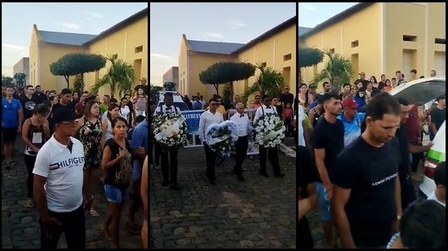 Jovem vítima de acidente de moto em Cajazeiras é sepultado no distrito de Divinópolis sob forte comoção