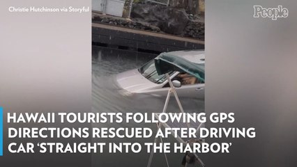 Hawaii Tourists Following GPS Directions Rescued After Driving Car ‘Straight into the Harbor’