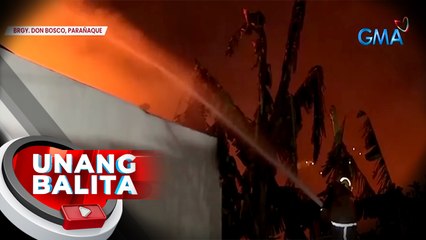 Nasa 100 bahay sa Barangay Don Bosco sa Parañaque, nasunog  | UB