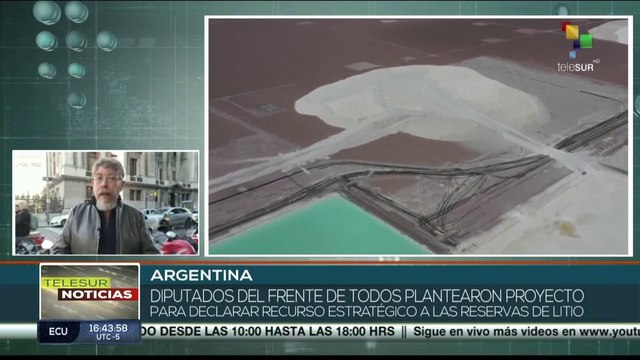 Diputados argentinos buscan declarar a reservas minerales de litio como recursos estratégicos