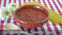 Italian-Style Tomato Sauce - Easy Homemade Tomato Sauce Recipe