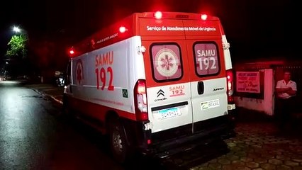 Idoso com complicações respiratórias é atendido pelo Samu no Cascavel Velho