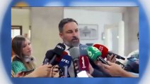 Santiago Abascal presidente del Partido Vox de España, se refiere a la visita de Petro a ese país