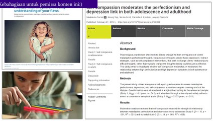 Perfeksionis ; Peran Self-compassion dalam Memaknai Kekurangan / Kesalahan No. 039 - Gilang Mbsnags