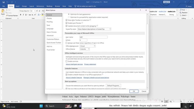 Cara Mengubah Format Inchi ke Cm di Word. Edisi Tutorial Komputer No. 01 - Gilang Mbsnags